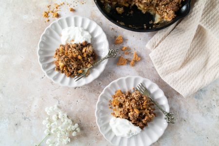 Appel Speculoos Crumble
