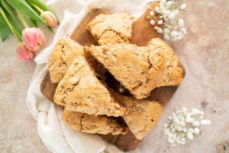 Carrot cake scones