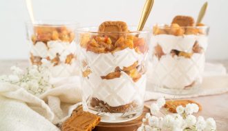 Appel speculoos trifle