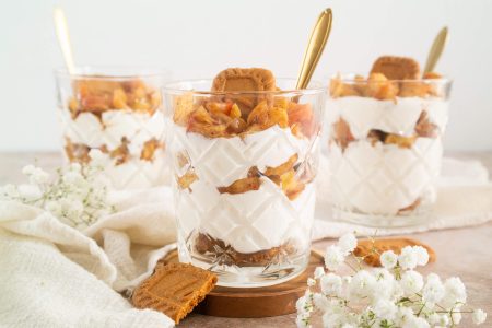 Appel speculoos trifle